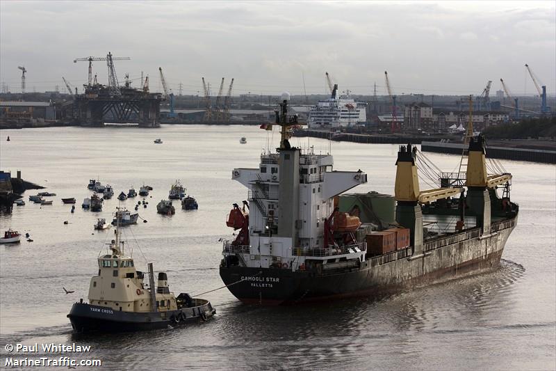 scenic opal (Cargo ship) - IMO , MMSI 256405000 under the flag of Malta