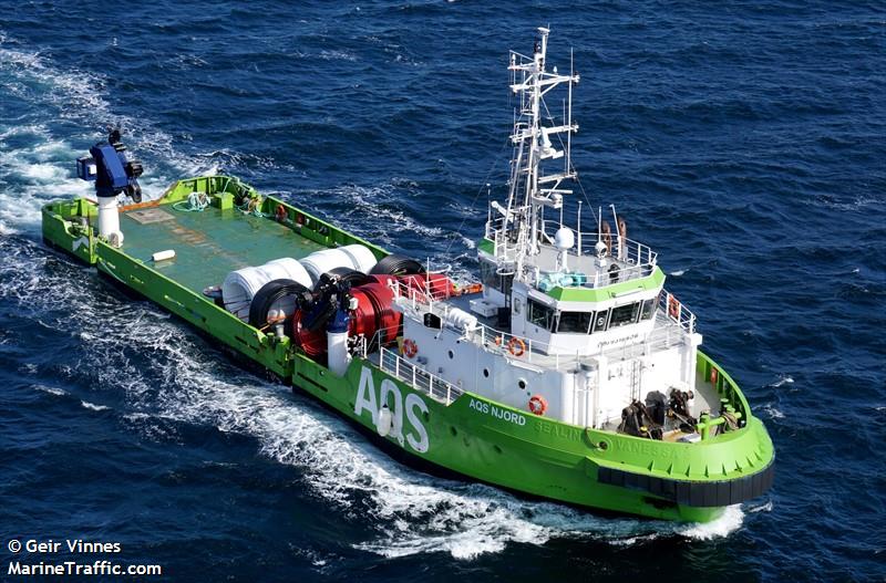 aqs njord (Offshore Tug/Supply Ship) - IMO 9318826, MMSI 257001950, Call Sign LEOC under the flag of Norway