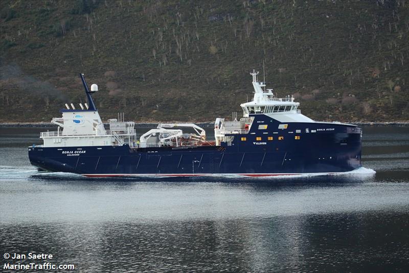 ronja ocean (Fish Carrier) - IMO 9782053, MMSI 257001960, Call Sign LDWZ under the flag of Norway