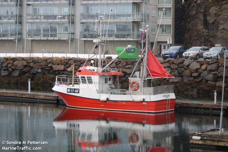 gaarden senior (Fishing vessel) - IMO , MMSI 257004640, Call Sign LK5457 under the flag of Norway