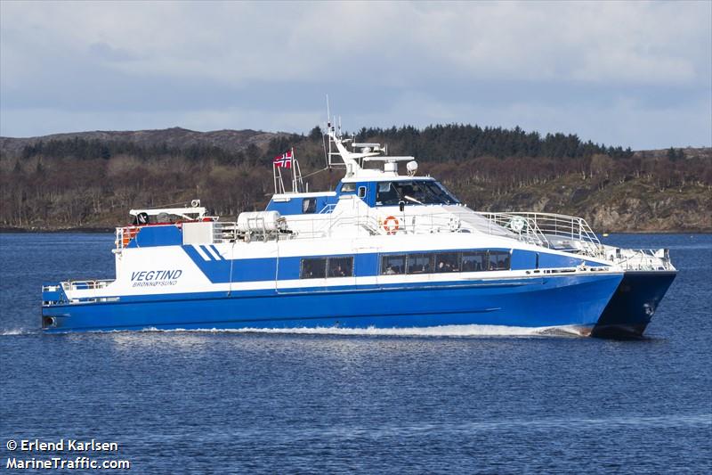 vegtind (Passenger Ship) - IMO 9111711, MMSI 257133600, Call Sign LHLH under the flag of Norway