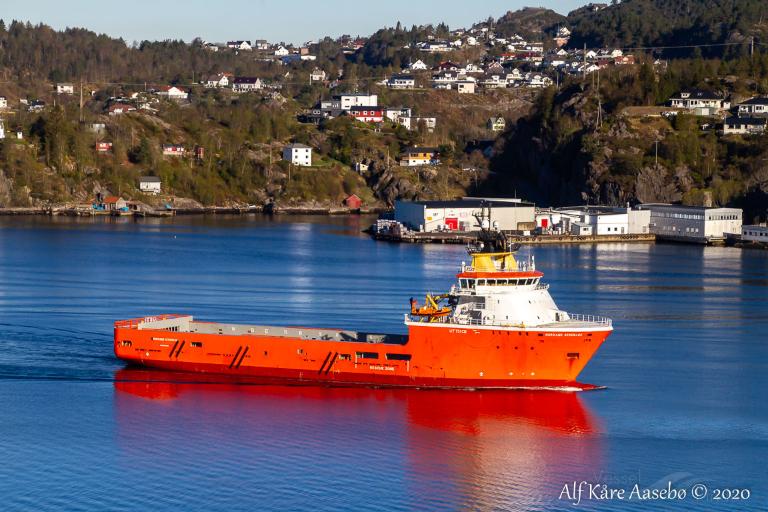 normand serenade (Offshore Tug/Supply Ship) - IMO 9408229, MMSI 257143000, Call Sign LAQC under the flag of Norway