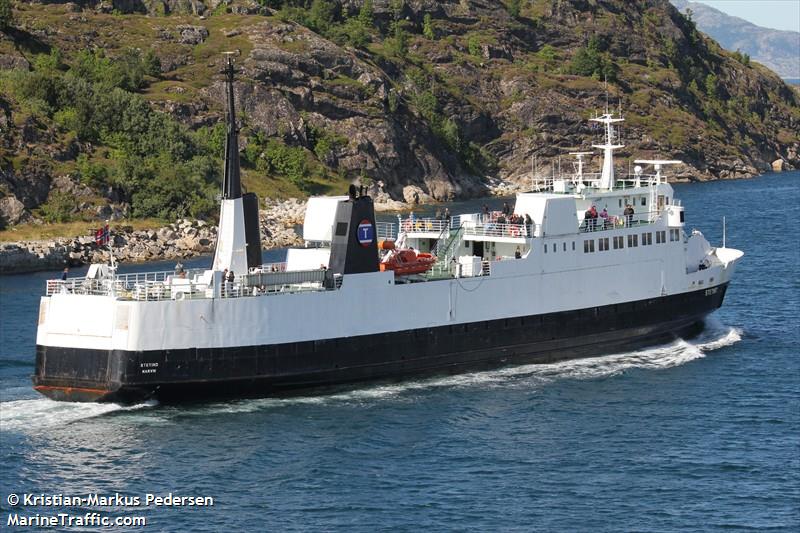 stetind (Passenger/Ro-Ro Cargo Ship) - IMO 7633662, MMSI 257215500, Call Sign LFLR under the flag of Norway