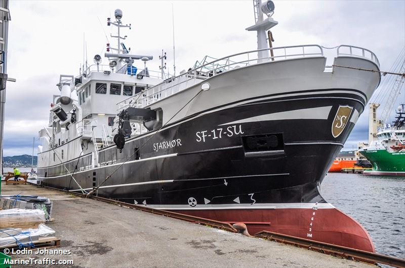 sjarmor (Fishing vessel) - IMO , MMSI 257302140, Call Sign LCGM under the flag of Norway