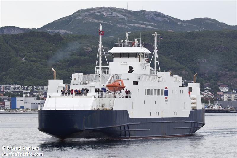 tranoy (Passenger/Ro-Ro Cargo Ship) - IMO 8917340, MMSI 257310500, Call Sign LCSA under the flag of Norway