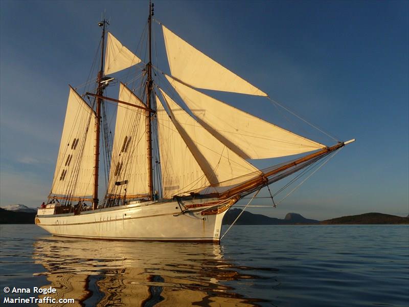 anna rogde (Sailing vessel) - IMO , MMSI 257344500, Call Sign LFLM under the flag of Norway