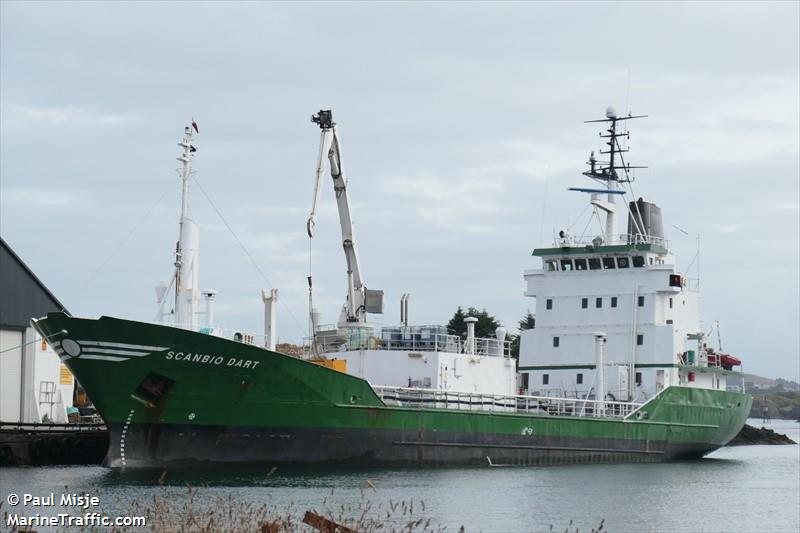scanbio dart (Waste Disposal Vessel) - IMO 7423926, MMSI 257371000, Call Sign LFPI under the flag of Norway