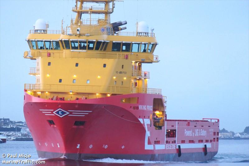 viking prince (Offshore Tug/Supply Ship) - IMO 9596296, MMSI 257787000, Call Sign LDCE under the flag of Norway