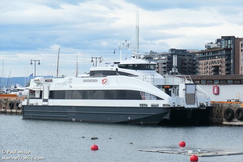 baronessen (Passenger Ship) - IMO 9473470, MMSI 259187000, Call Sign LCAM under the flag of Norway