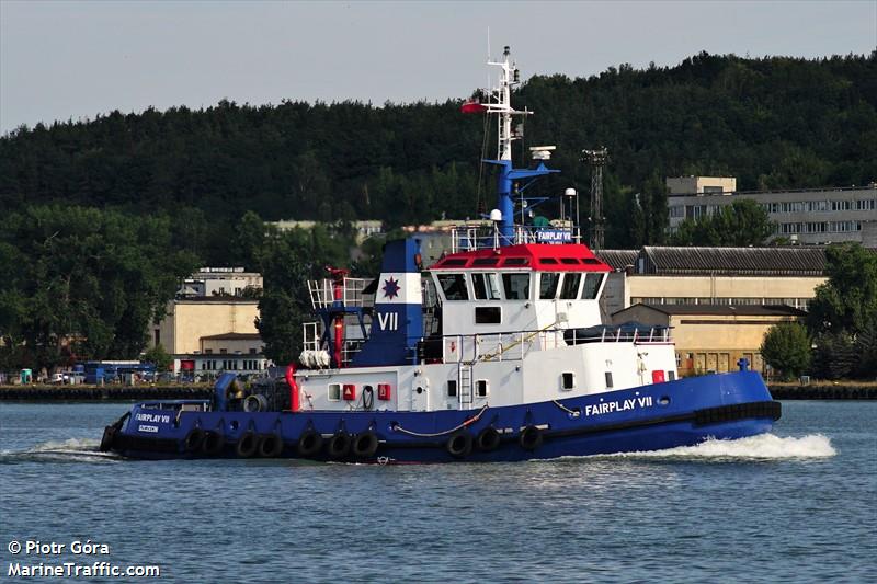 fairplay vii (Tug) - IMO 9051727, MMSI 261024110, Call Sign SPS3045 under the flag of Poland