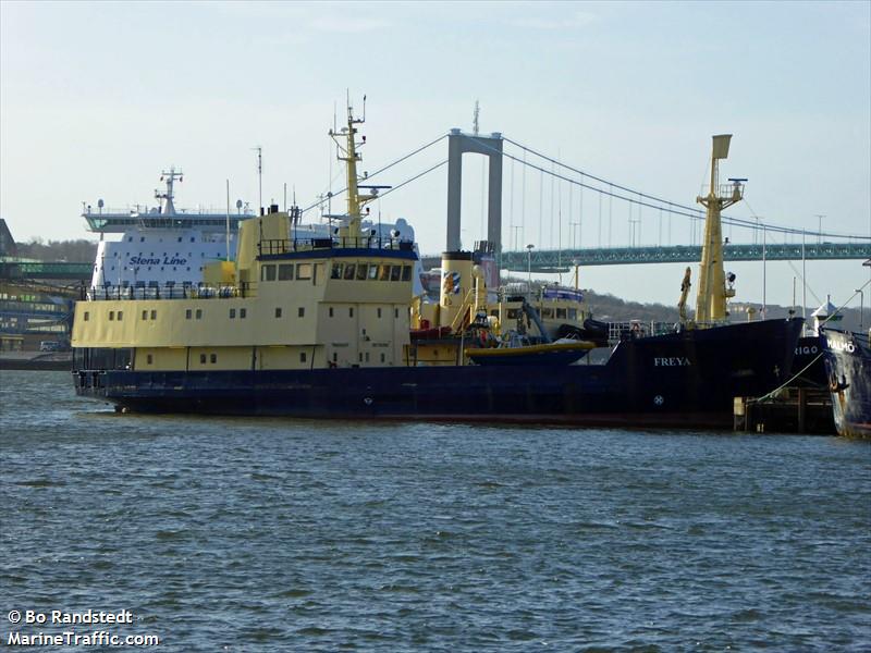 freya (Passenger (Cruise) Ship) - IMO 7912020, MMSI 265509140, Call Sign SCDI under the flag of Sweden