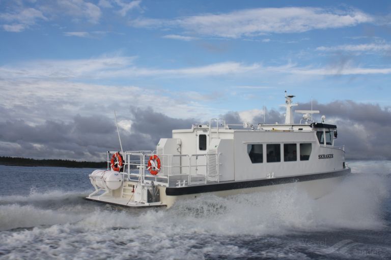 skraken (Passenger ship) - IMO , MMSI 265767620, Call Sign SBEQ under the flag of Sweden