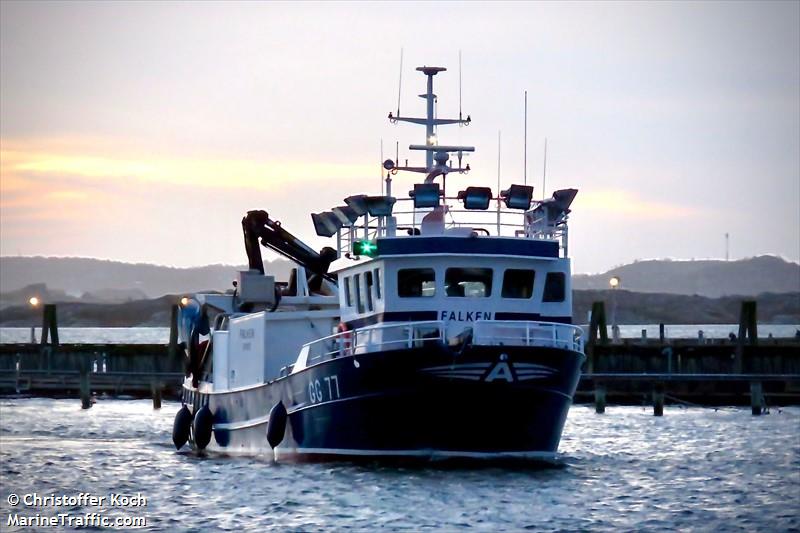 falken av roro (Fishing vessel) - IMO , MMSI 266142000, Call Sign SLZP under the flag of Sweden