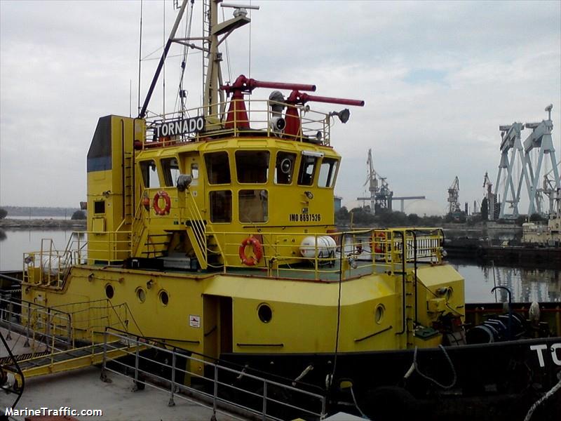 tornado (Tug) - IMO 8897526, MMSI 272593000, Call Sign UUBF8 under the flag of Ukraine