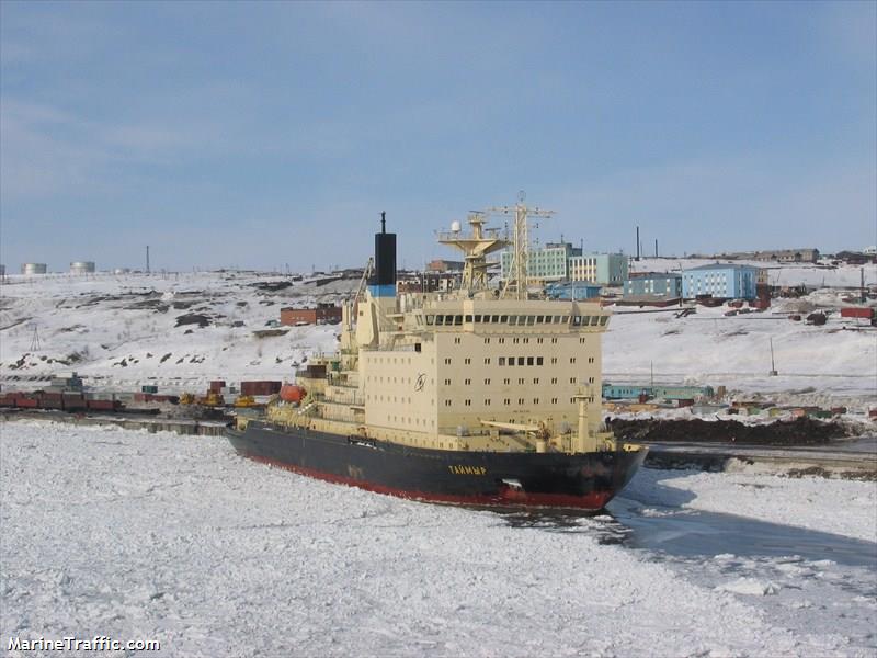 taymyr (Icebreaker) - IMO 8417481, MMSI 273135100, Call Sign UEMM under the flag of Russia