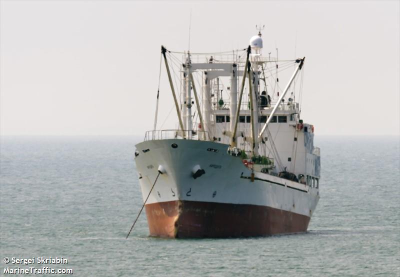 afrodita (Refrigerated Cargo Ship) - IMO 9021277, MMSI 273219320, Call Sign UBGT3 under the flag of Russia