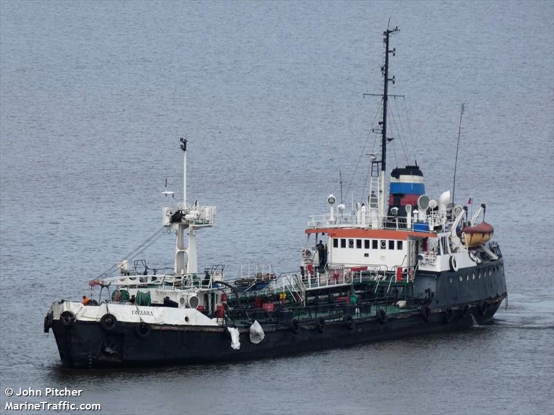 gogland (Oil Products Tanker) - IMO 8867973, MMSI 273458950, Call Sign NONE under the flag of Russia