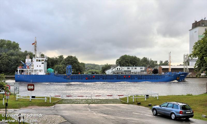 patrick (General Cargo Ship) - IMO 9518426, MMSI 304060000, Call Sign V2GR7 under the flag of Antigua & Barbuda