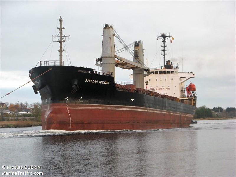 stellar toledo (Bulk Carrier) - IMO 9273014, MMSI 304930000, Call Sign V2QR6 under the flag of Antigua & Barbuda