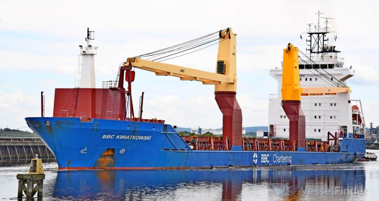 bbc kwiatkowski (General Cargo Ship) - IMO 9436953, MMSI 305240000, Call Sign V2DT5 under the flag of Antigua & Barbuda