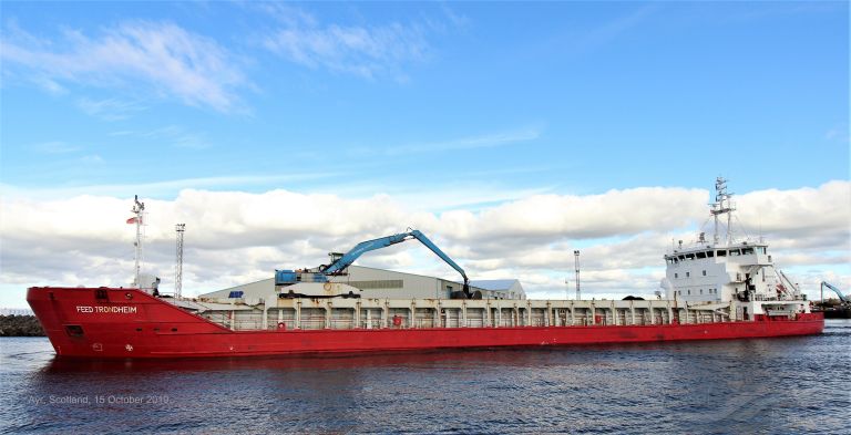 feed trondheim (General Cargo Ship) - IMO 9226798, MMSI 305371000, Call Sign V2PY9 under the flag of Antigua & Barbuda