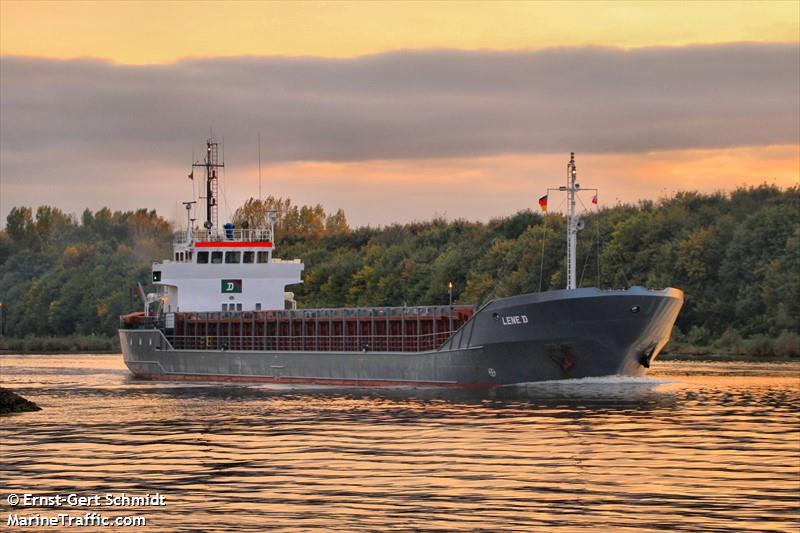 lene d (General Cargo Ship) - IMO 8611013, MMSI 305661000, Call Sign V2FF6 under the flag of Antigua & Barbuda