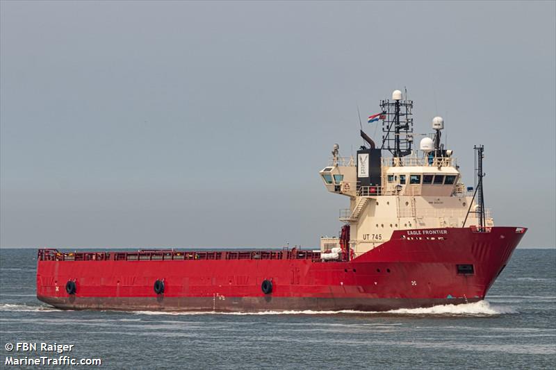 eagle frontier (Offshore Tug/Supply Ship) - IMO 9034767, MMSI 311000811, Call Sign C6DX7 under the flag of Bahamas