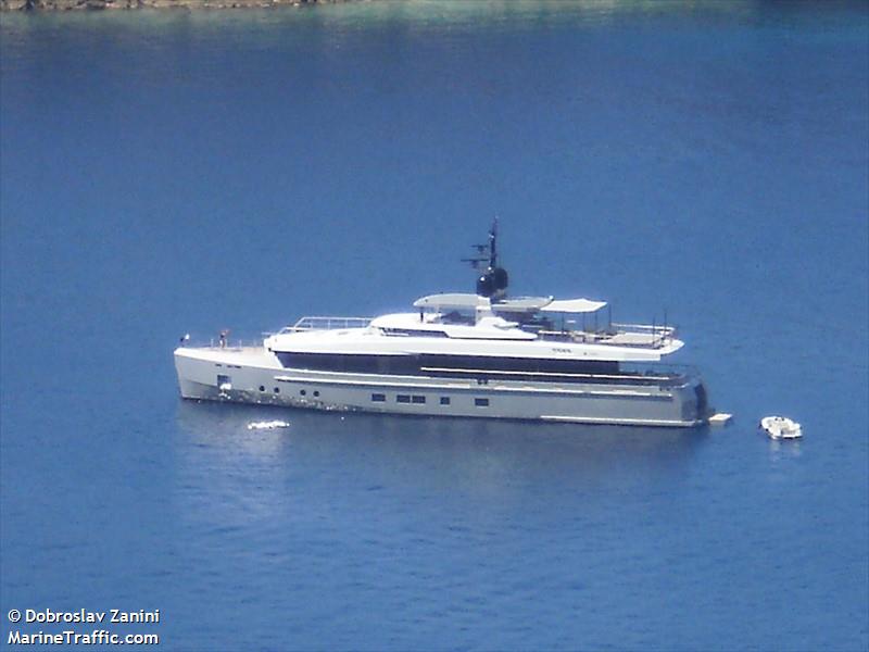 sun prince (Pleasure craft) - IMO , MMSI 319097100, Call Sign ZGFT under the flag of Cayman Islands