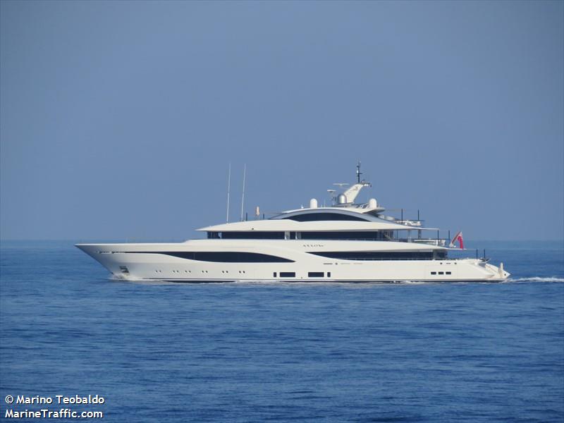 arrow (Yacht) - IMO 9834583, MMSI 319173200, Call Sign ZGKI4 under the flag of Cayman Islands
