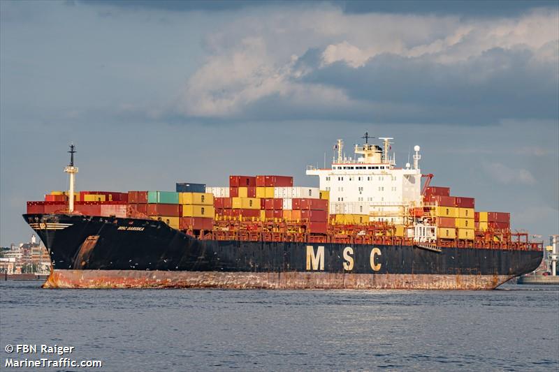 msc sariska (Container Ship) - IMO 8715857, MMSI 351356000, Call Sign 3FIF9 under the flag of Panama