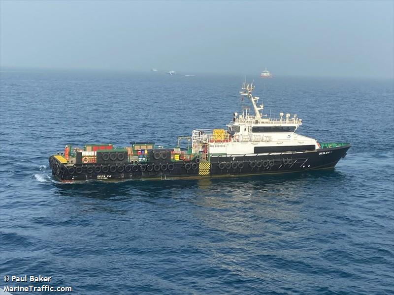 delta xvi (Offshore Tug/Supply Ship) - IMO 9889502, MMSI 352958000, Call Sign HP7226 under the flag of Panama