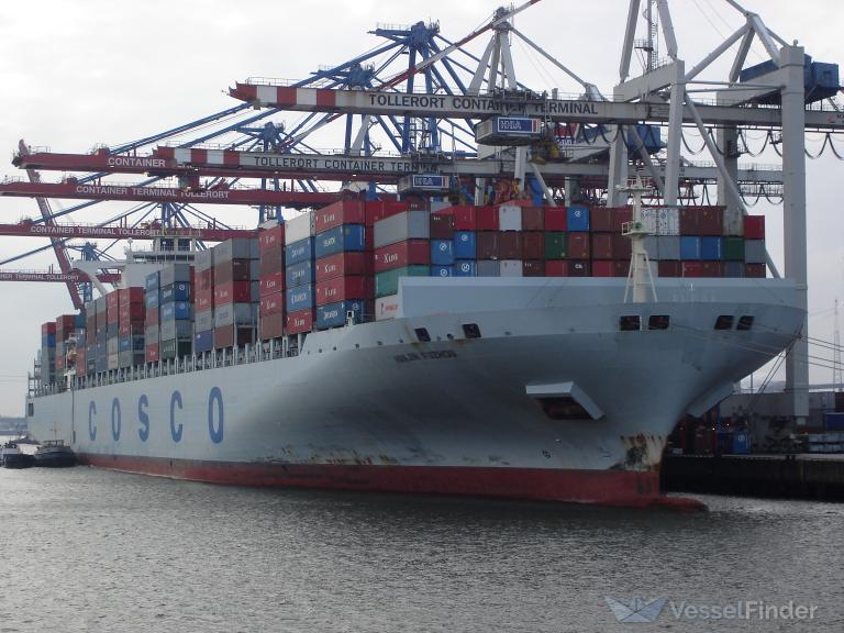 cosco asia (Container Ship) - IMO 9345403, MMSI 356581000, Call Sign 3ELQ8 under the flag of Panama