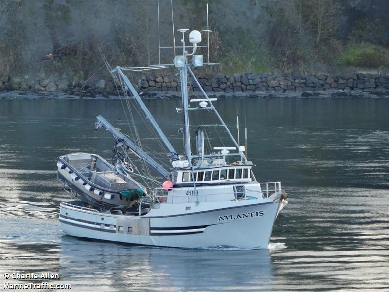 atlantis (Fishing vessel) - IMO , MMSI 367071220, Call Sign WDI7529 under the flag of United States (USA)