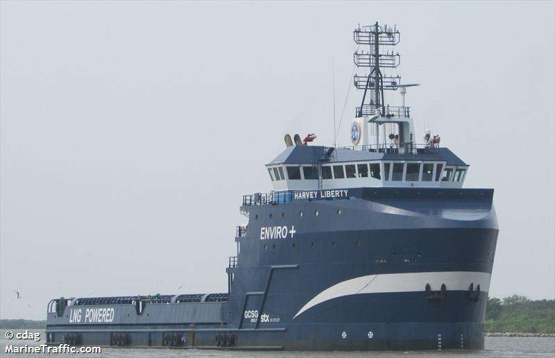harvey liberty (Offshore Tug/Supply Ship) - IMO 9654244, MMSI 367132000, Call Sign KLIY under the flag of United States (USA)