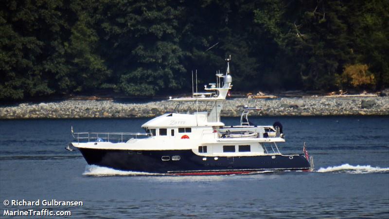 zorro (Pleasure craft) - IMO , MMSI 367463310, Call Sign WDF5447 under the flag of United States (USA)