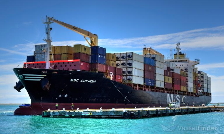 msc corinna (Container Ship) - IMO 9307267, MMSI 370437000, Call Sign 3FWI6 under the flag of Panama
