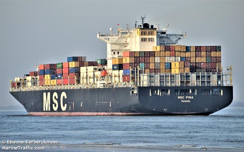 msc pina (Container Ship) - IMO 9339272, MMSI 372973000, Call Sign 3ELK8 under the flag of Panama