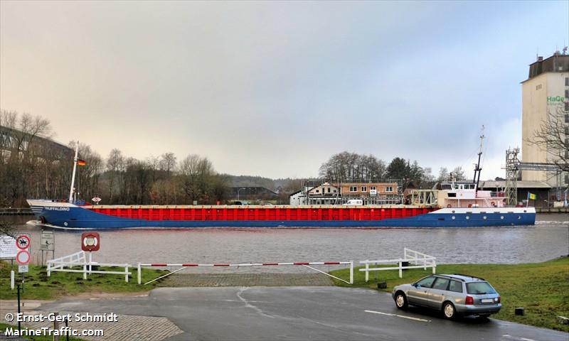 truffaldino (General Cargo Ship) - IMO 9173197, MMSI 375056000, Call Sign J8B5151 under the flag of St Vincent & Grenadines