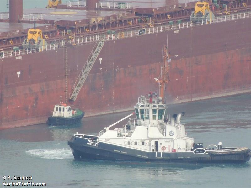 amatzia ii (Tug) - IMO 9279252, MMSI 428007000, Call Sign 4XJR under the flag of Israel