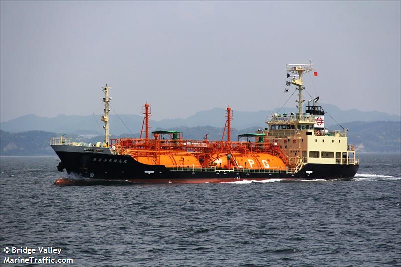 puropanmaru no.3 (LPG Tanker) - IMO 9632674, MMSI 431003365, Call Sign JD3322 under the flag of Japan