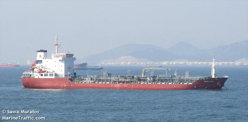 royal aqua (Chemical/Oil Products Tanker) - IMO 9381366, MMSI 440842000, Call Sign D7RA under the flag of Korea