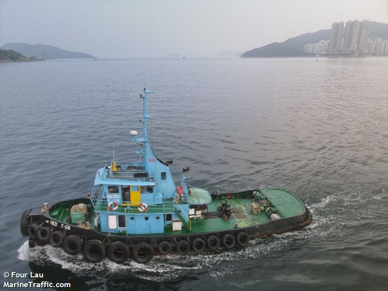 hkd t28 (Tug) - IMO , MMSI 477995680, Call Sign VRS5010 under the flag of Hong Kong