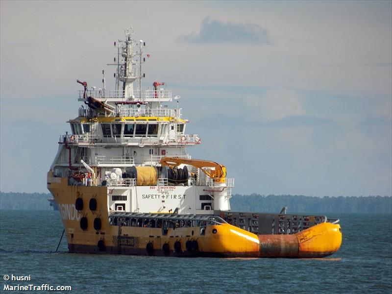 logindo enterprise (Offshore Tug/Supply Ship) - IMO 9524956, MMSI 525005281, Call Sign JZTD under the flag of Indonesia