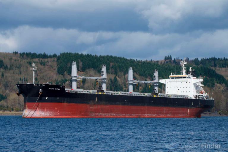 nord kitan (Bulk Carrier) - IMO 9663312, MMSI 563008700, Call Sign 9V3632 under the flag of Singapore