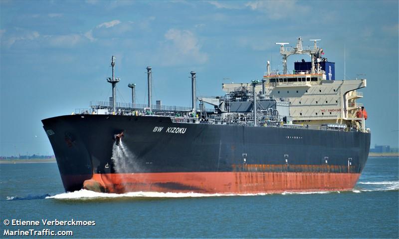 bw kizoku (LPG Tanker) - IMO 9810032, MMSI 563094300, Call Sign 9V5837 under the flag of Singapore