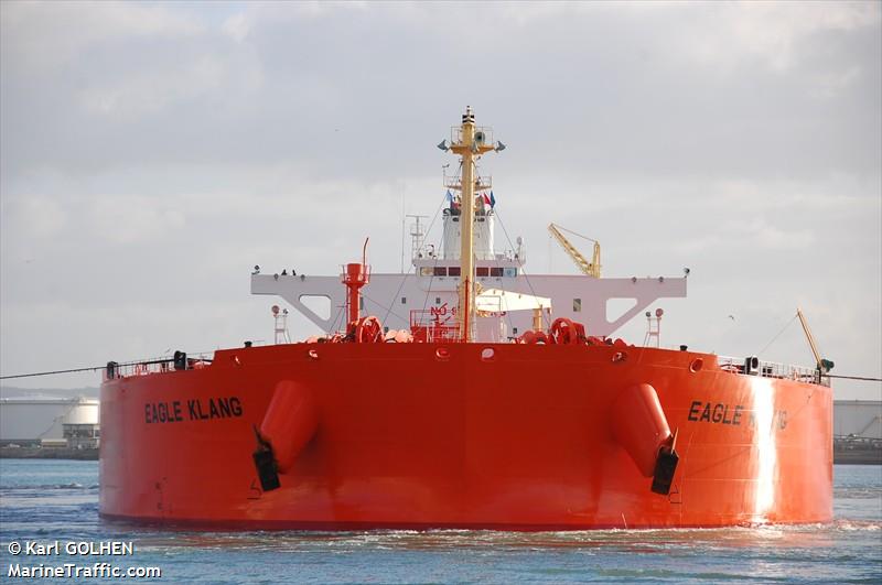 eagle klang (Crude Oil Tanker) - IMO 9417892, MMSI 564329000, Call Sign 9V8640 under the flag of Singapore