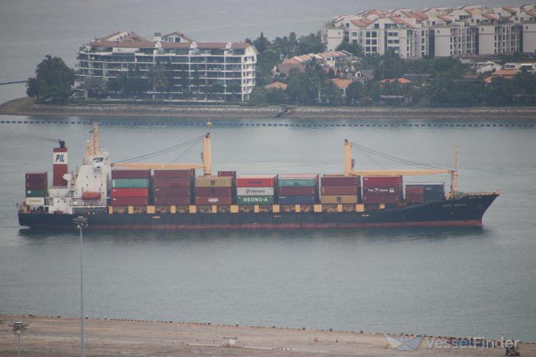 kota halus (Container Ship) - IMO 9238612, MMSI 564880000, Call Sign 9V8258 under the flag of Singapore