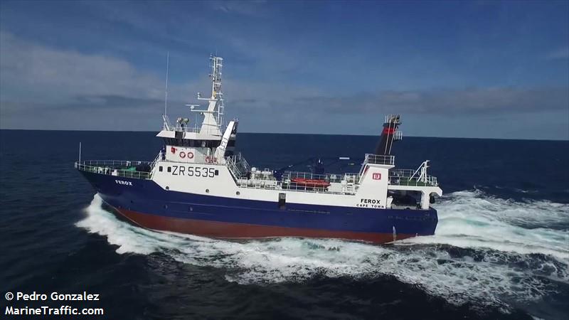 ferox (Unknown) - IMO , MMSI 601220800, Call Sign ZR 5535 under the flag of South Africa