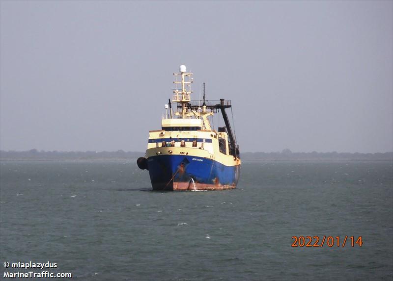 dzintarzeme (Fishing vessel) - IMO , MMSI 630123050, Call Sign J5MK1 under the flag of Guinea-Bissau