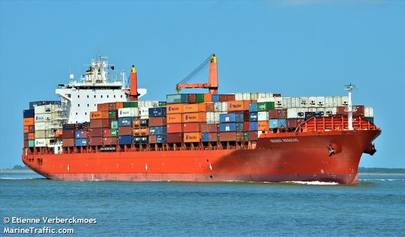 irenes resolve (Container Ship) - IMO 9227273, MMSI 636015524, Call Sign ELZU6 under the flag of Liberia